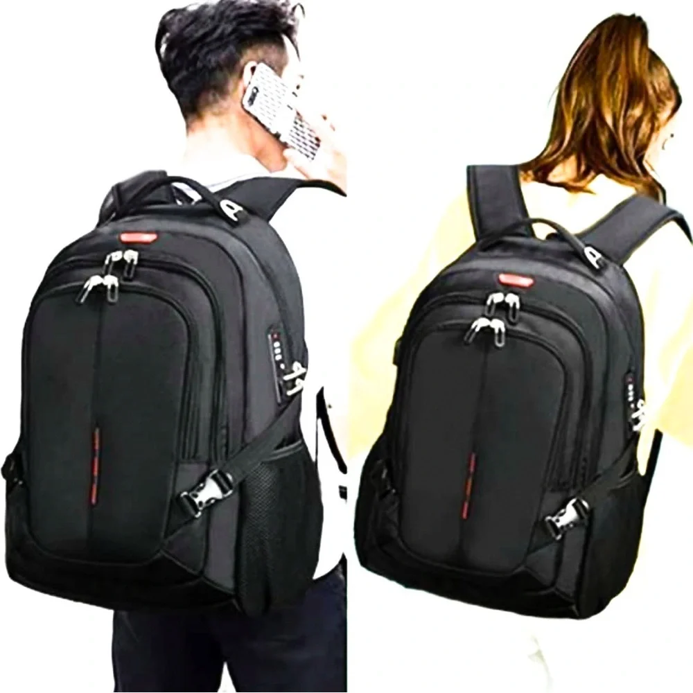 Sowaovut 15.6in Anti-Theft Travel Laptop Backpack & Password Lock